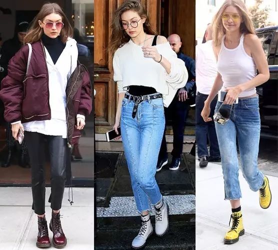 秋冬必入的马丁靴,秋冬季节少不了一双马丁靴