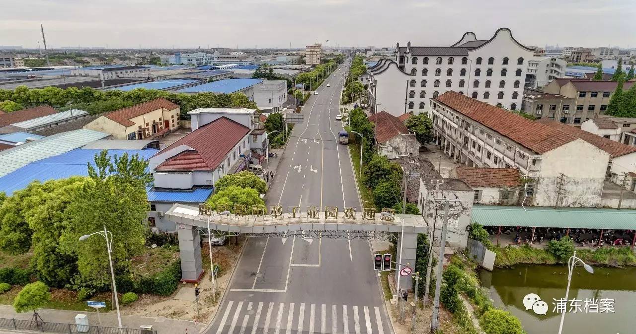 川沙15年的变化,十年前的川沙镇