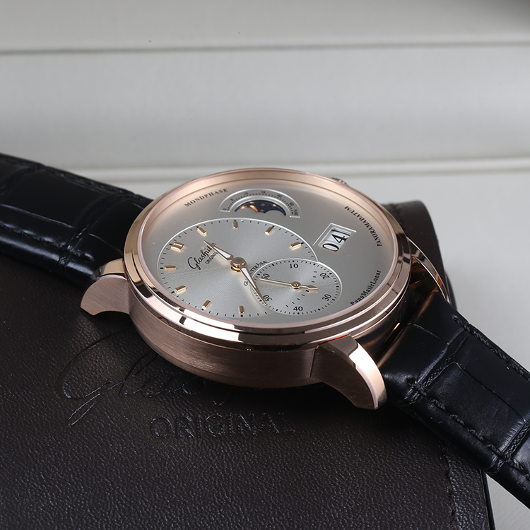 2023款格拉苏蒂偏心年历腕表,格拉苏蒂偏心月相女士腕表