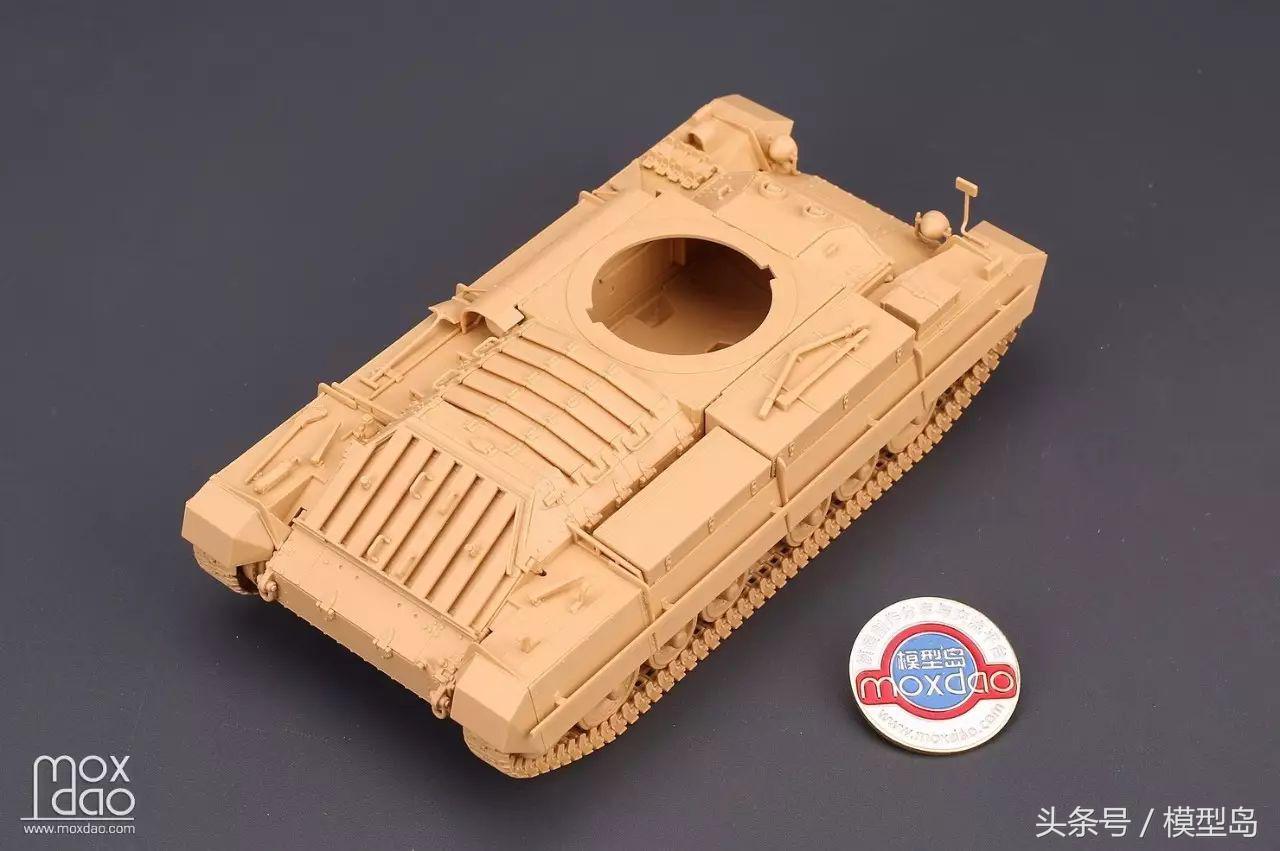 田宫新品35352圣瓦伦丁战车｜板件评测