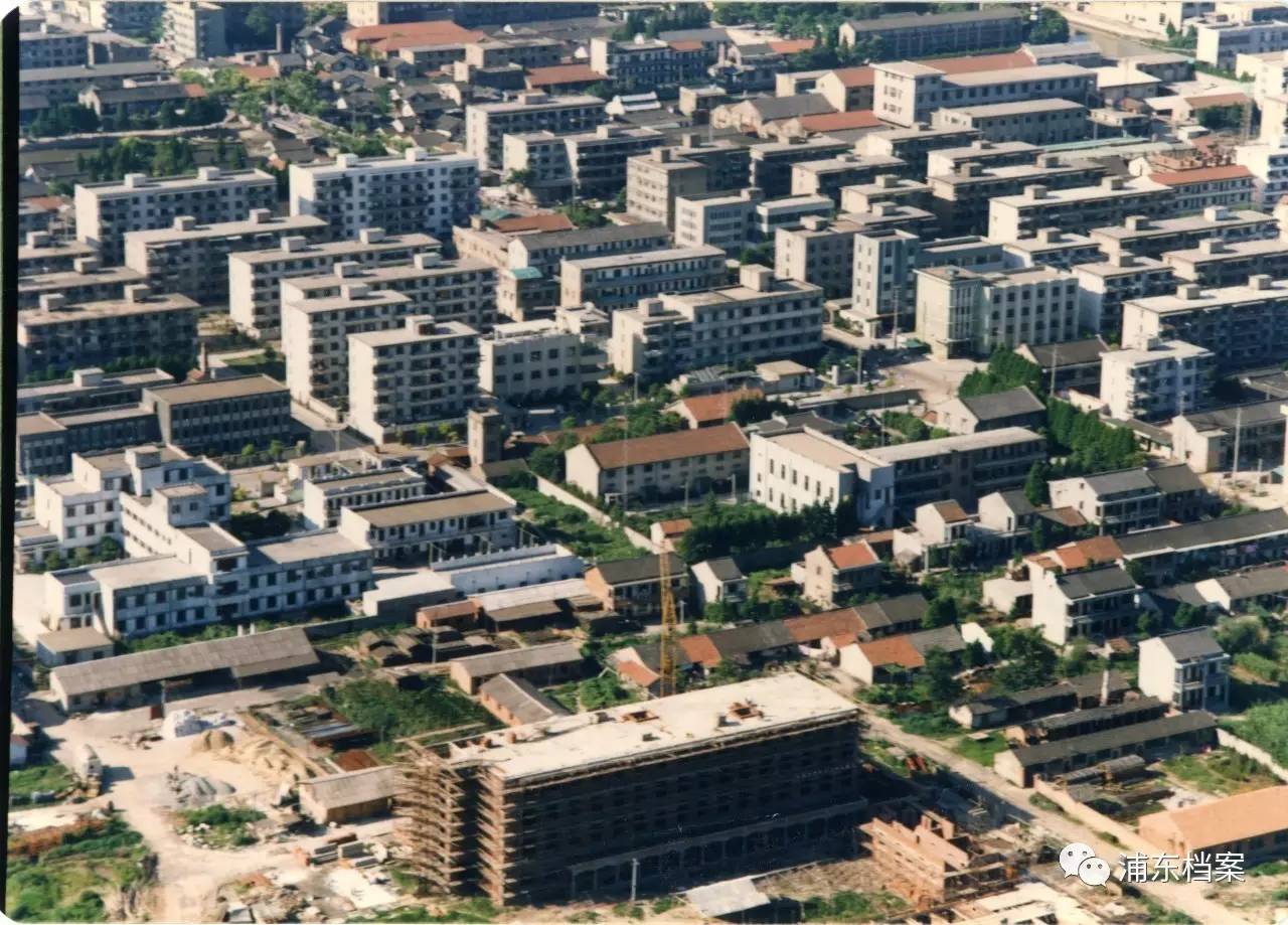 川沙15年的变化,十年前的川沙镇