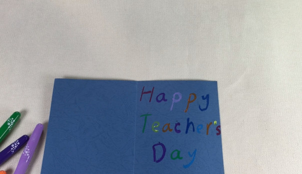 教师节送给老师的康乃馨贺卡,教师节立体贺卡的制作方法康乃馨