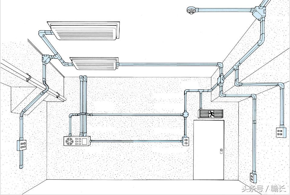 日本家装电线布置,日本明装线槽效果图