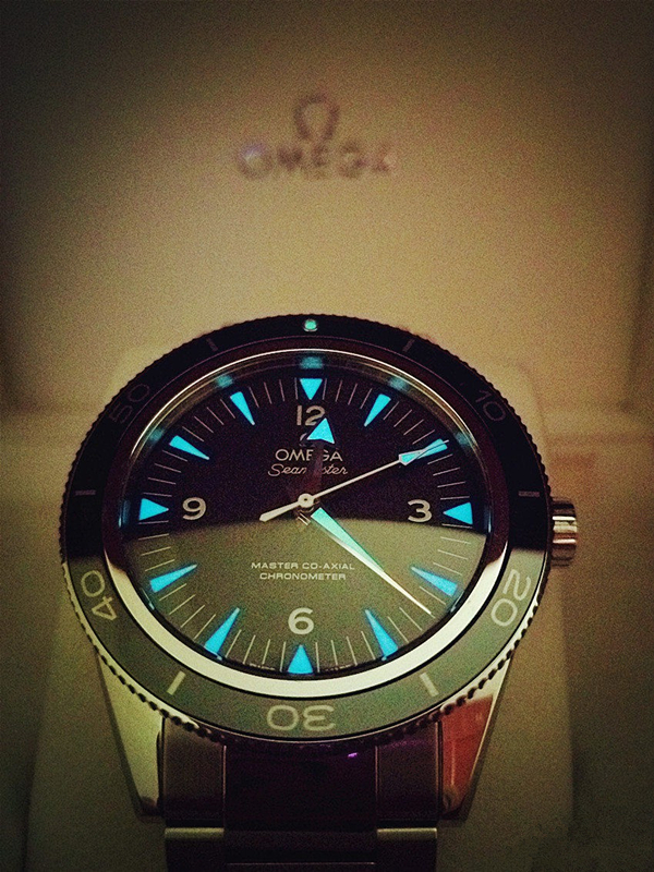 欧米茄海马300夜光是永久的吗,欧米茄新海马300走时慢的原因