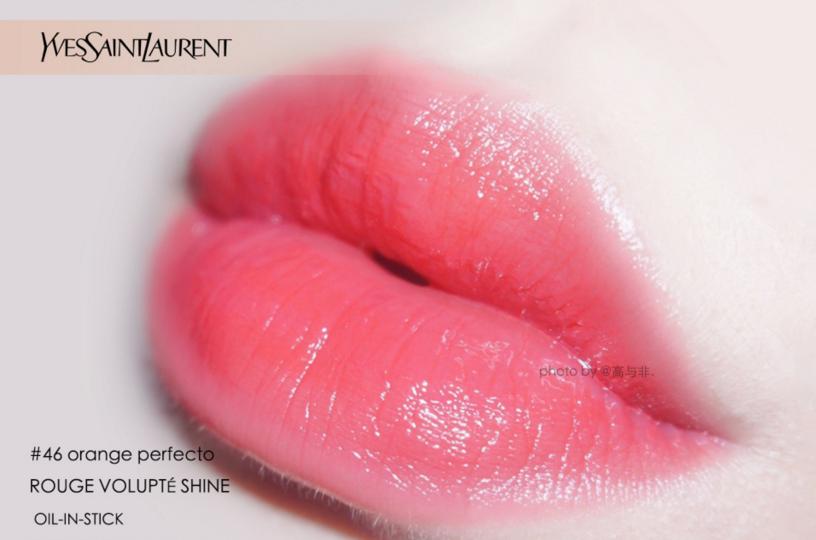 ysl圆管14珊瑚色口红,ysl圆管粉色43