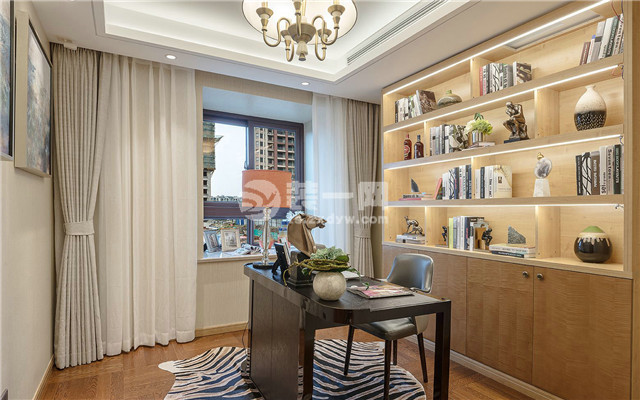 唐山136平米三室两厅装修效果图,唐山君熙太和别墅效果图