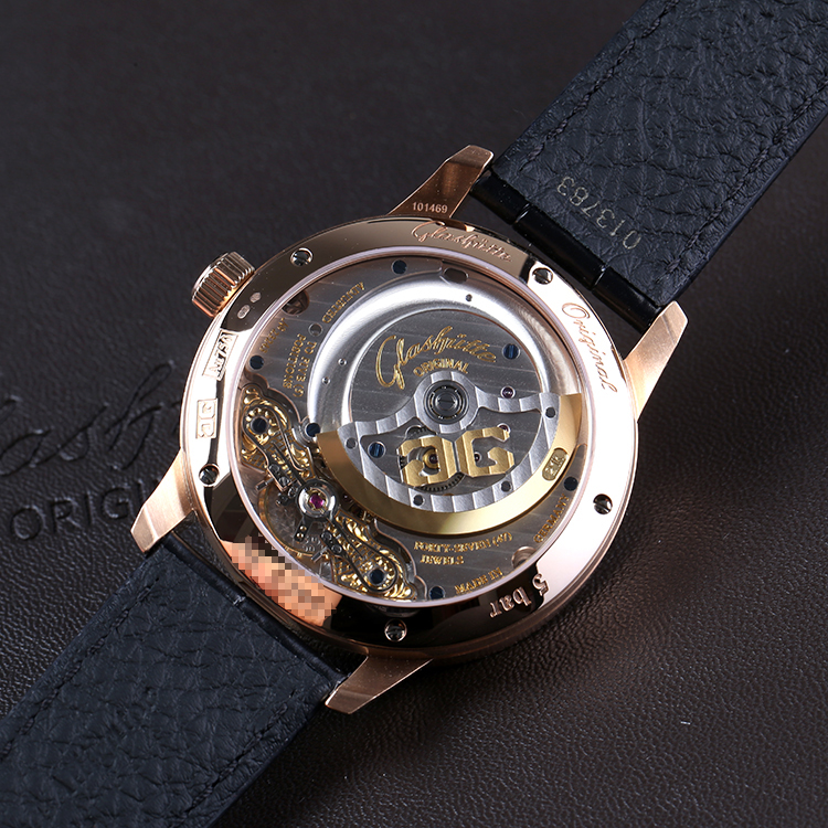 2023款格拉苏蒂偏心年历腕表,格拉苏蒂偏心月相女士腕表