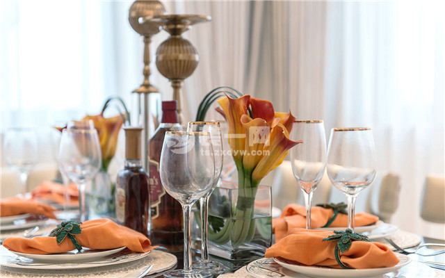 唐山136平米三室两厅装修效果图,唐山君熙太和别墅效果图