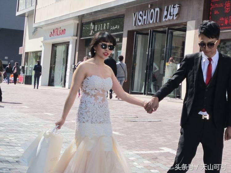 街拍婚纱照风格种类大全,街拍个性婚纱照图片