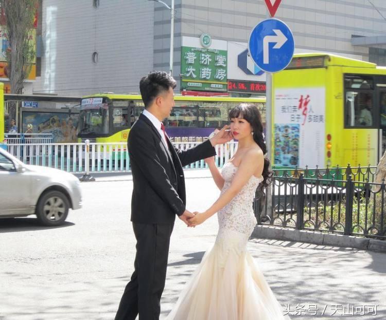 街拍婚纱照风格种类大全,街拍个性婚纱照图片