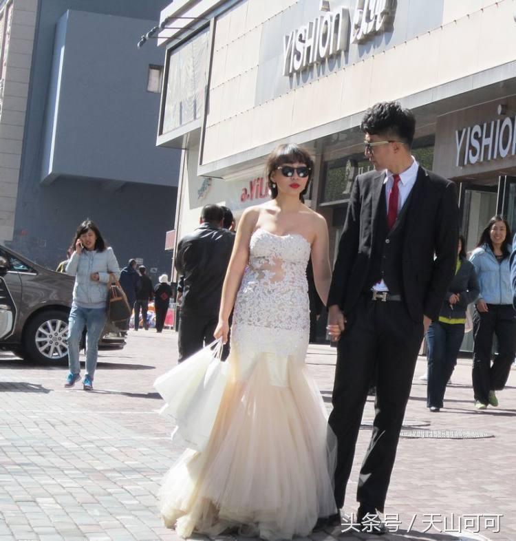 街拍婚纱照风格种类大全,街拍个性婚纱照图片