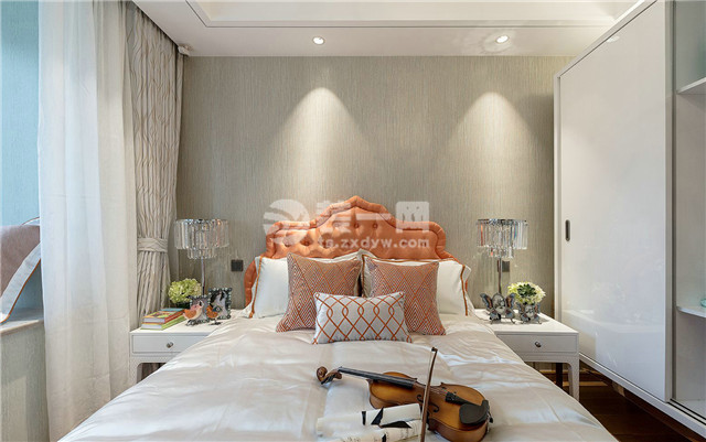 唐山136平米三室两厅装修效果图,唐山君熙太和别墅效果图