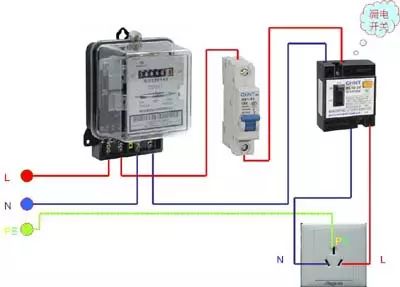 单相电表正确的接线方法,单相电表如何正确接线