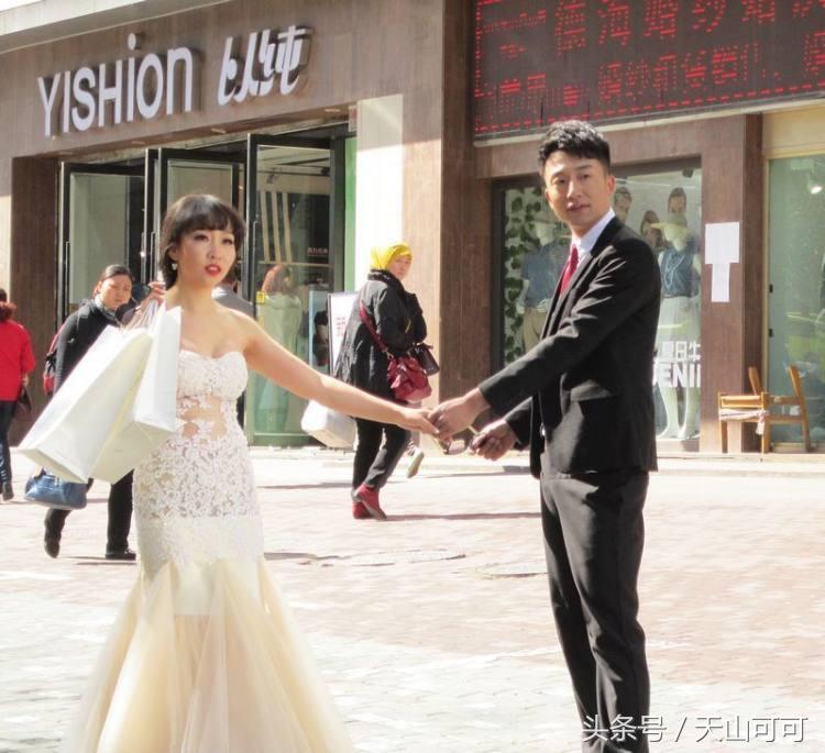 街拍婚纱照风格种类大全,街拍个性婚纱照图片