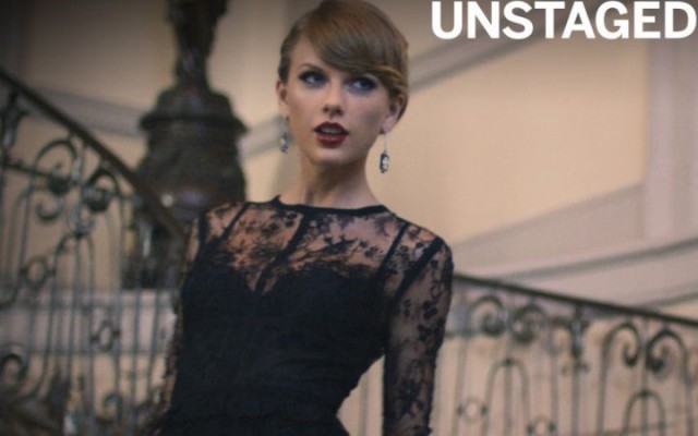 taylorswift霉霉看篮球,taylorswift霉霉紫色裙子