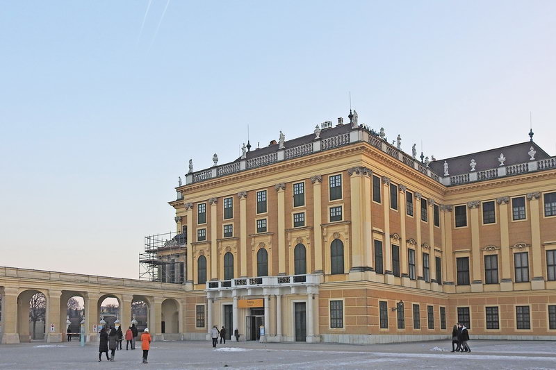 维也纳霍夫堡宫风景,维也纳美泉宫夏季音乐会