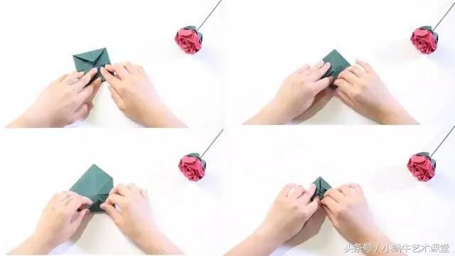 收集了各种超精致又好看的折纸玫瑰花、折纸花(带详细步骤)