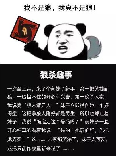 没有骗好人的狼人不是个好的玩家