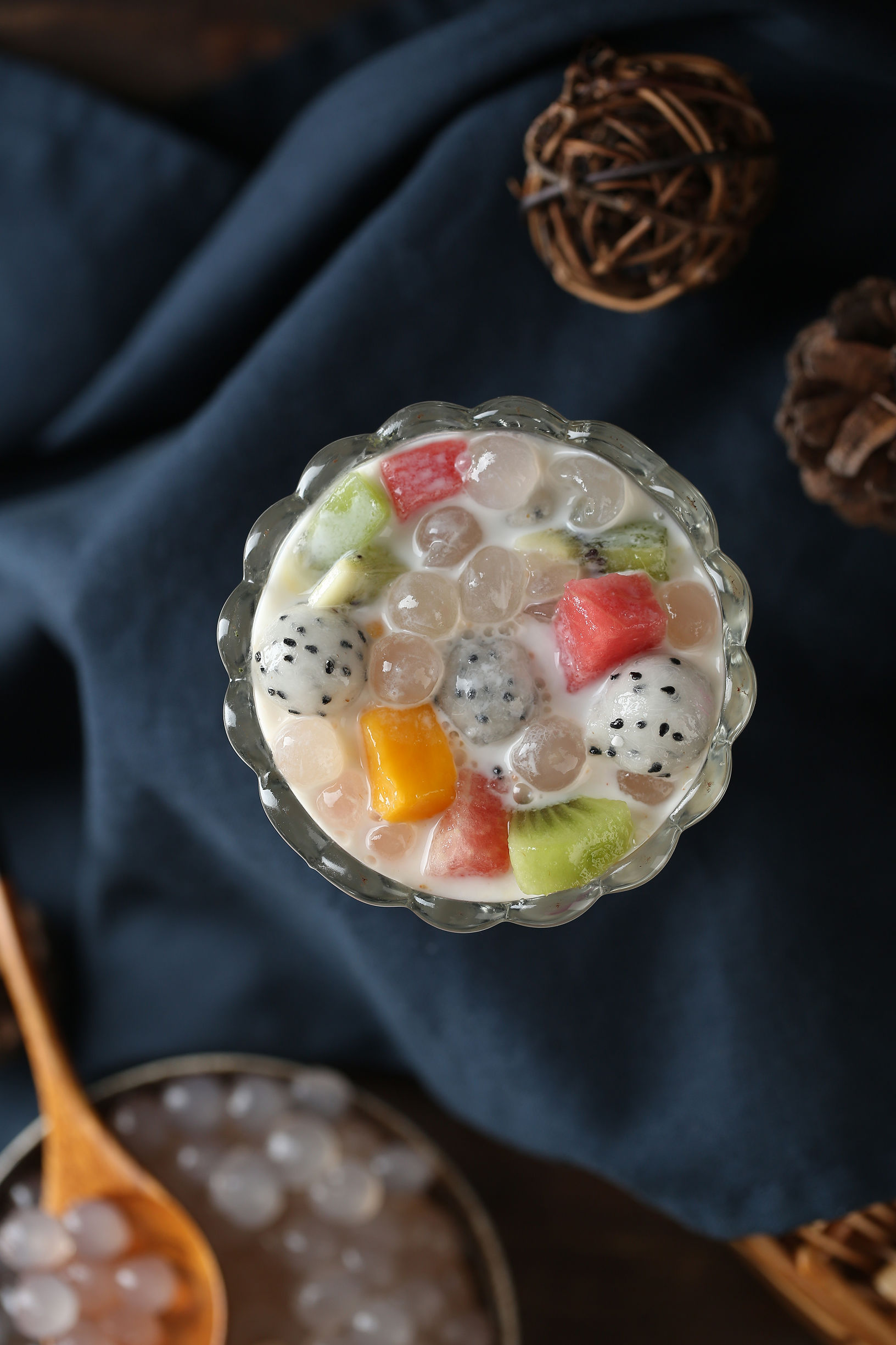 水果西米捞做法,新手甜品教程