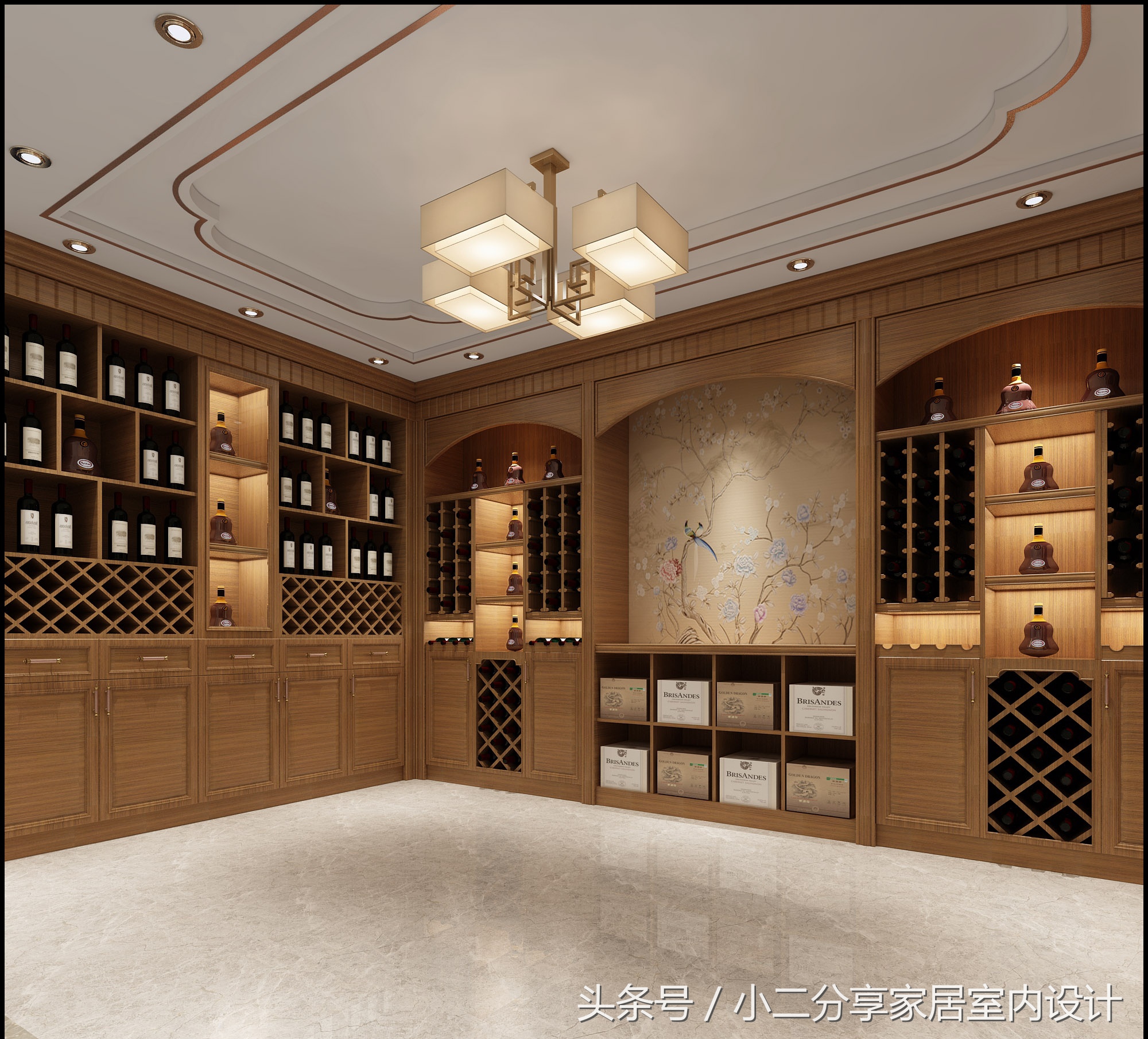 好看的酒柜图片2019中式,好看的酒柜装修效果图