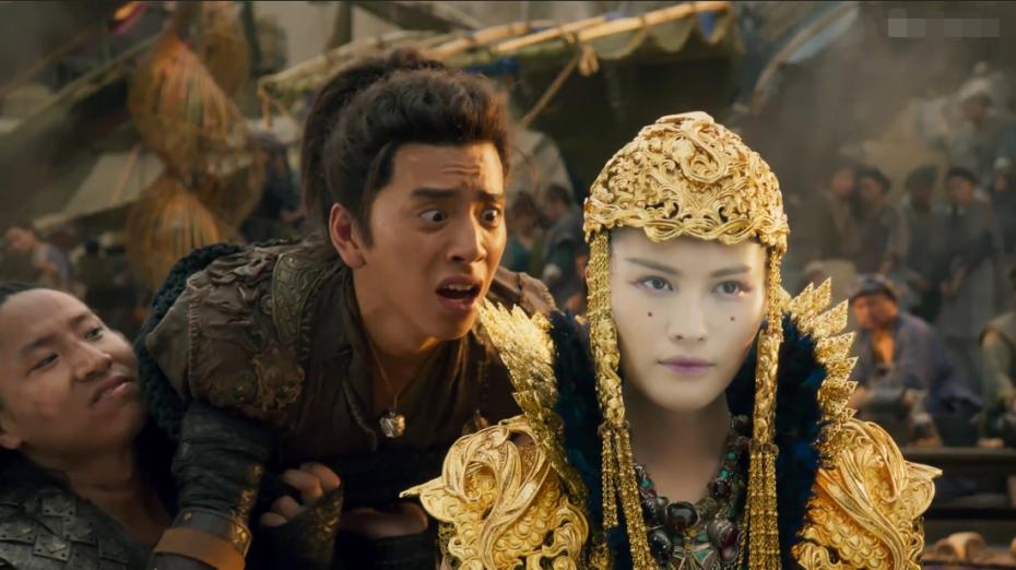 鲛珠传张天爱被打晕,王大陆张天爱鲛珠传发布会