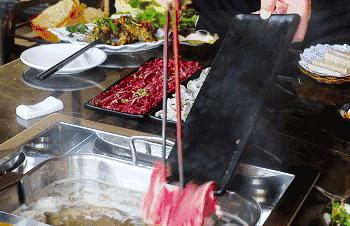 吃火锅升降锅,吃火锅的升降机