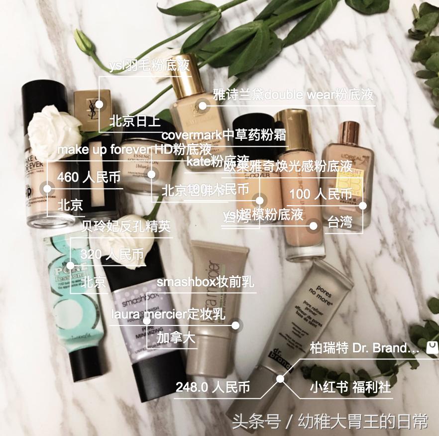 适合混油皮的粉底液测评推荐,混油皮适合的大牌粉底液测评