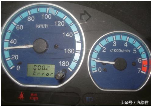 雪佛兰乐风故障案例,乐驰仪表有时显示有时不显示