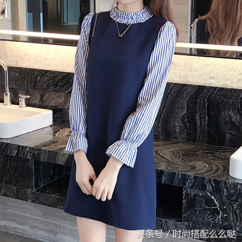 8款加肥加大码长袖连衣裙，200斤胖MM不再担心买不到好看的秋装