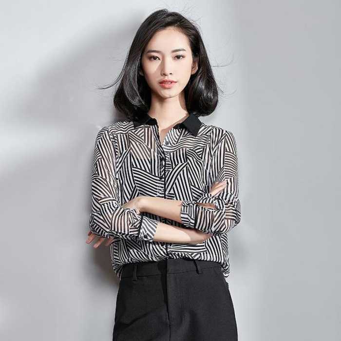 经典百搭条纹衬衫,条纹衬衫一衣多穿系列风格