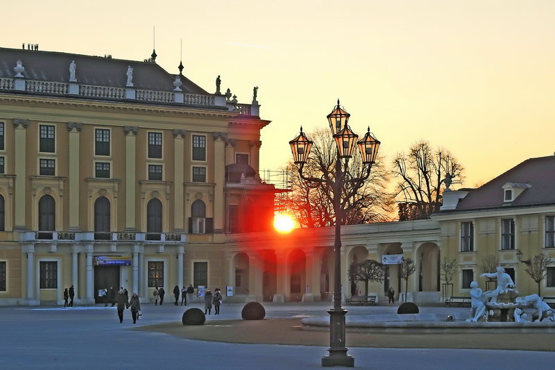 维也纳霍夫堡宫风景,维也纳美泉宫夏季音乐会