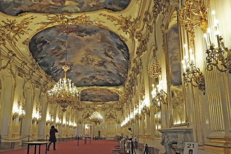 维也纳霍夫堡宫风景,维也纳美泉宫夏季音乐会