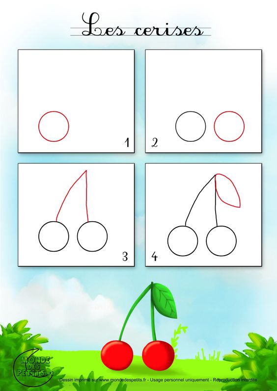 动物简笔画可爱卡通水果,6-12岁儿童绘画简笔画水果简单