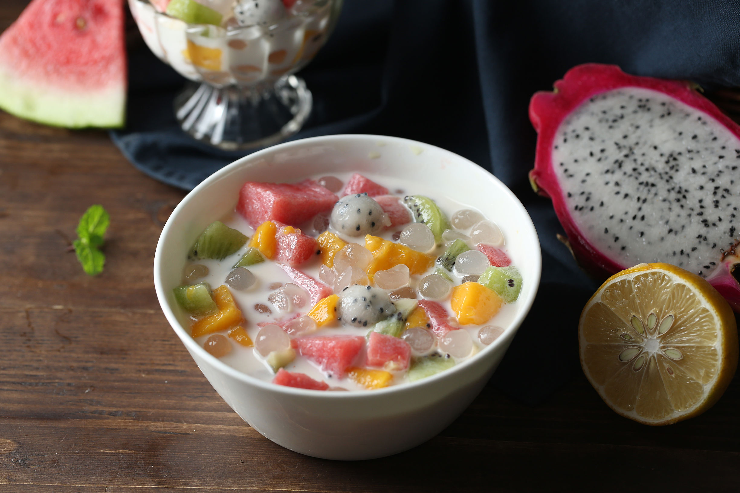 水果西米捞做法,新手甜品教程