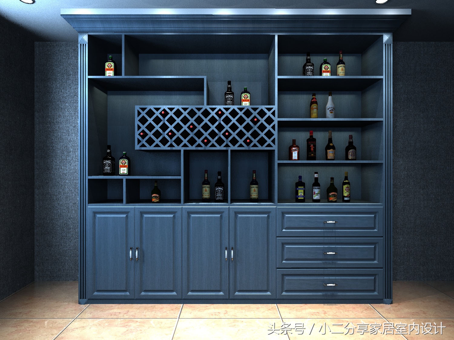好看的酒柜图片2019中式,好看的酒柜装修效果图