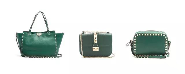 这款复古文艺包包,小众高级感复古包包绿色