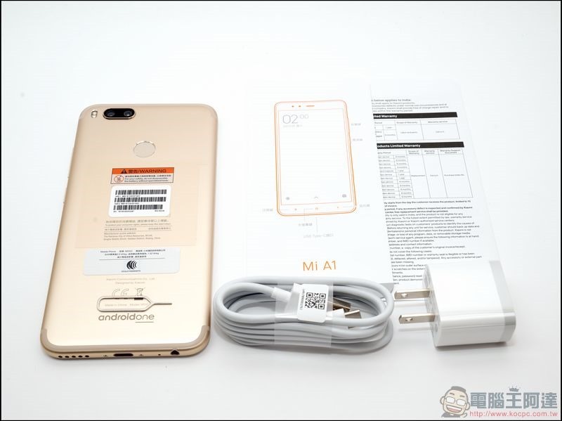 小米A1开箱评测:首款搭载AndroidOne系统的小米手机