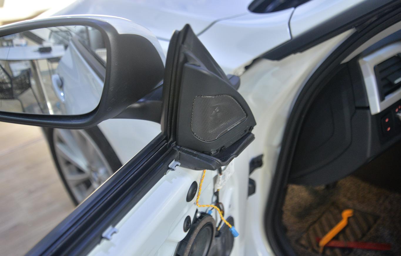 宝马3系gt安装360全景教程,宝马3系加哈曼高音喇叭