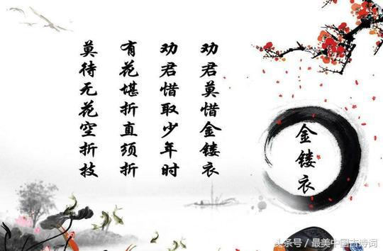 每日金句励志诗词,句句精辟的励志诗词