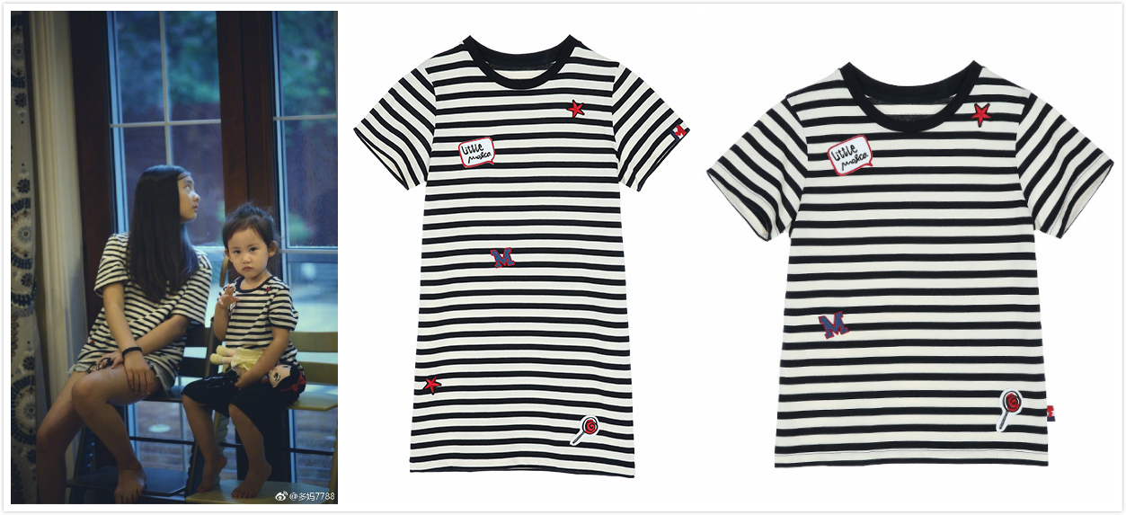 五月母女出游怎么穿,多多妈穿搭