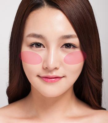 一众女明星靠腮红减掉了嘟嘟脸，原来涂腮红也要看脸型