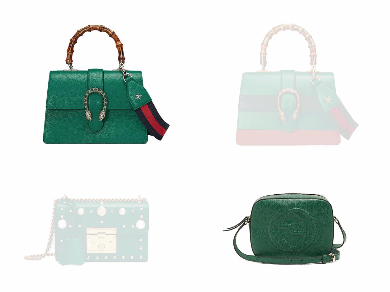 这款复古文艺包包,小众高级感复古包包绿色