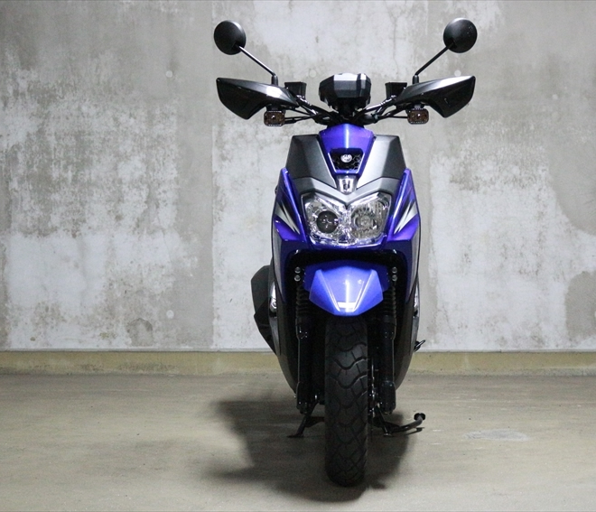 雅马哈踏板摩托车bwsr125,雅马哈bws125越野版测试