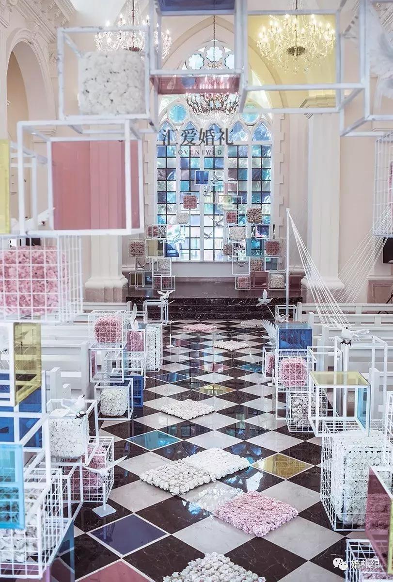 婚礼背景板设计效果图,婚礼背景板