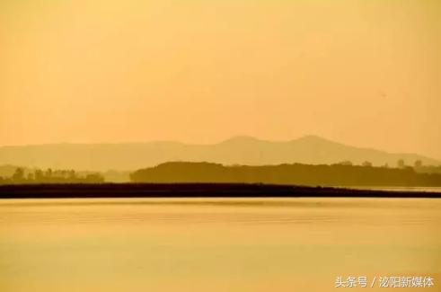 羊山湖日落,铜山湖看日出的地方