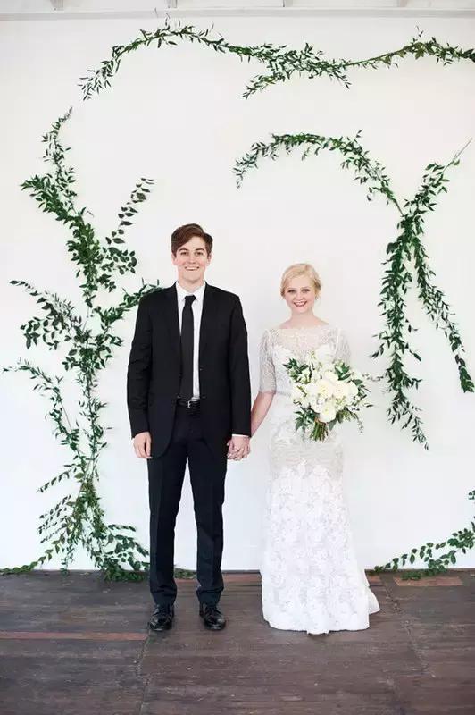 婚礼背景板设计效果图,婚礼背景板