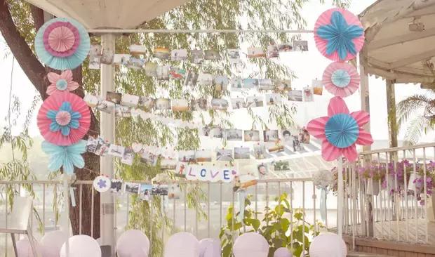 婚礼背景板设计效果图,婚礼背景板