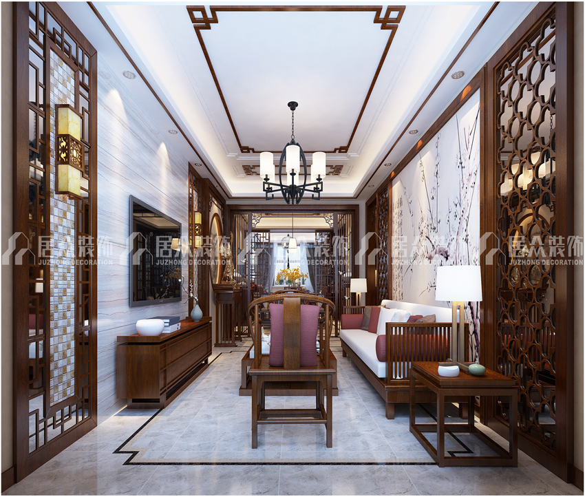 太原龙湖天钜108装修效果,龙湖丽景装修风格