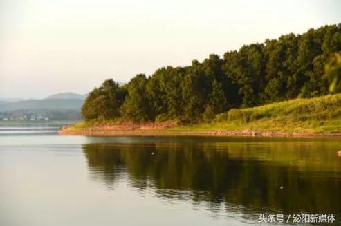 羊山湖日落,铜山湖看日出的地方