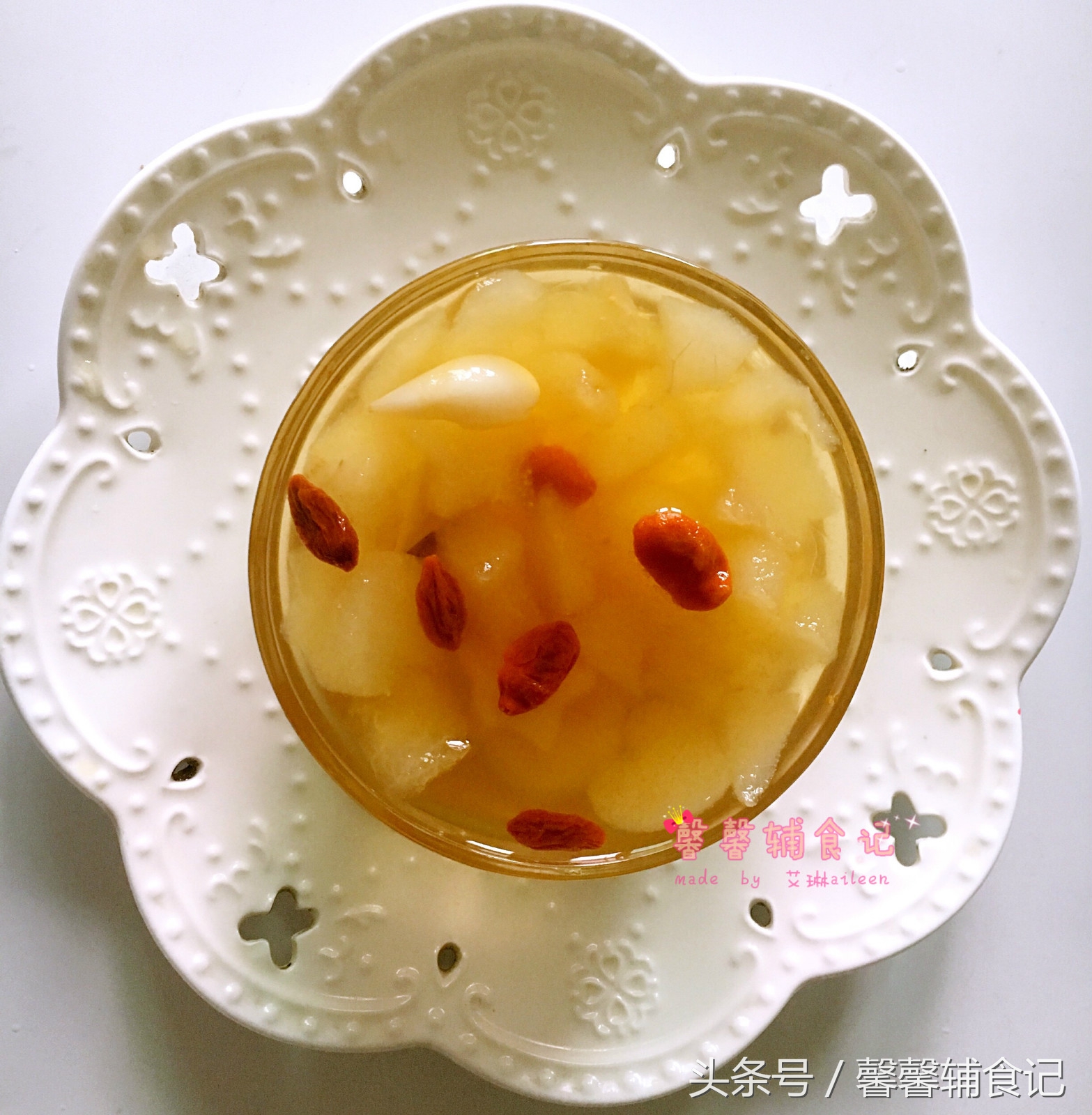 宝宝咳嗽清淡易消化食谱,润肺止咳化痰婴儿辅食